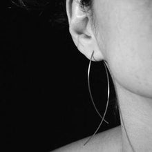 Fish Shaped Stud Simplicity Earrings Copper Wire Hand Made Earring for Women stud Earrings Female 2017 Geometric NEW e019