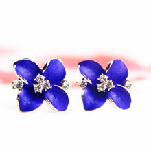 H23 New Imitation Pearl Heart Crystal Flower Leaf Angel Wings Geometry Stud Earrings For Women Statement Ear Jewelry Wholesale