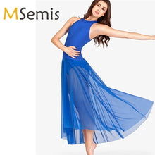 Women Adult Ballet Dance Dress Contemporary Modern Leotard Ballet Bodysuit with Mesh Skirt Mock Neck Ballet Leotards for Women