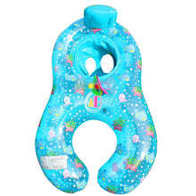 Mother Child Inflatable Ring Swimming Circle Baby Float Double Swimming Pool Accessories Inflatable Wheels Swimtrainer Circles