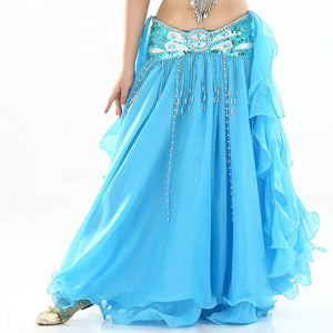 2019 New Belly Dancing Clothing Long Maxi Skirts lady belly dance skirts