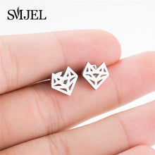 SMJEL Stainless Steel Mickey Stud Earrings for Women Girls