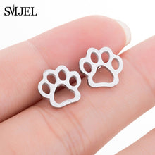 SMJEL Stainless Steel Mickey Stud Earrings for Women Girls