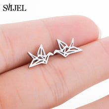 SMJEL Stainless Steel Mickey Stud Earrings for Women Girls