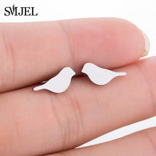 SMJEL Stainless Steel Mickey Stud Earrings for Women Girls