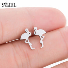 SMJEL Stainless Steel Mickey Stud Earrings for Women Girls