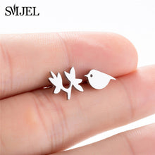 SMJEL Stainless Steel Mickey Stud Earrings for Women Girls