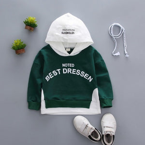 2019 New  Spring Autumn Baby Boys Girls Clothes Cotton Hooded Sweatshirt