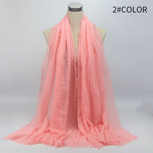 wholesale price 90*180cm women muslim crinkle hijab scarf femme musulman soft cotton headscarf islamic hijab shawls and wraps