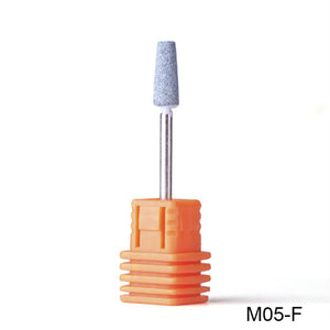 1pcs Opt 16 Type Rubber Silicone Ceramic Milling Burr Nail Art Cutter Polishing Buffer Files Electric Machine Drill Bit TR065