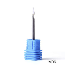 1pcs Opt 16 Type Rubber Silicone Ceramic Milling Burr Nail Art Cutter Polishing Buffer Files Electric Machine Drill Bit TR065