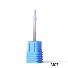 1pcs Opt 16 Type Rubber Silicone Ceramic Milling Burr Nail Art Cutter Polishing Buffer Files Electric Machine Drill Bit TR065