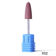 1pcs Opt 16 Type Rubber Silicone Ceramic Milling Burr Nail Art Cutter Polishing Buffer Files Electric Machine Drill Bit TR065